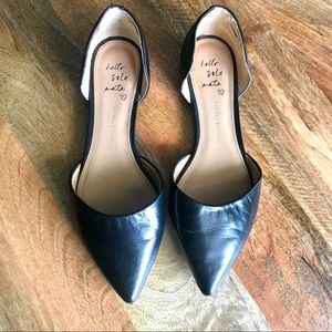 Banana Republic Hello Sole Mate Black Leather Flat